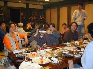 宴会は大盛り上がり♪